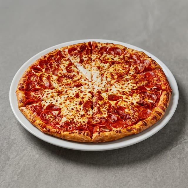 Pepperoni Supreme Pizza.