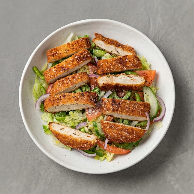 Chicken Parmesan Salad.