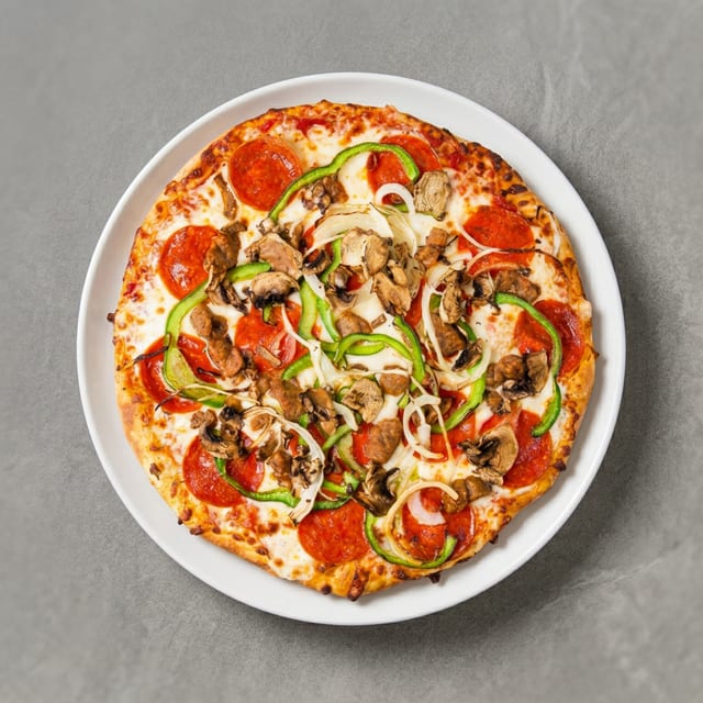 Deluxe Pizza.