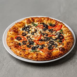 White Supreme Pizza